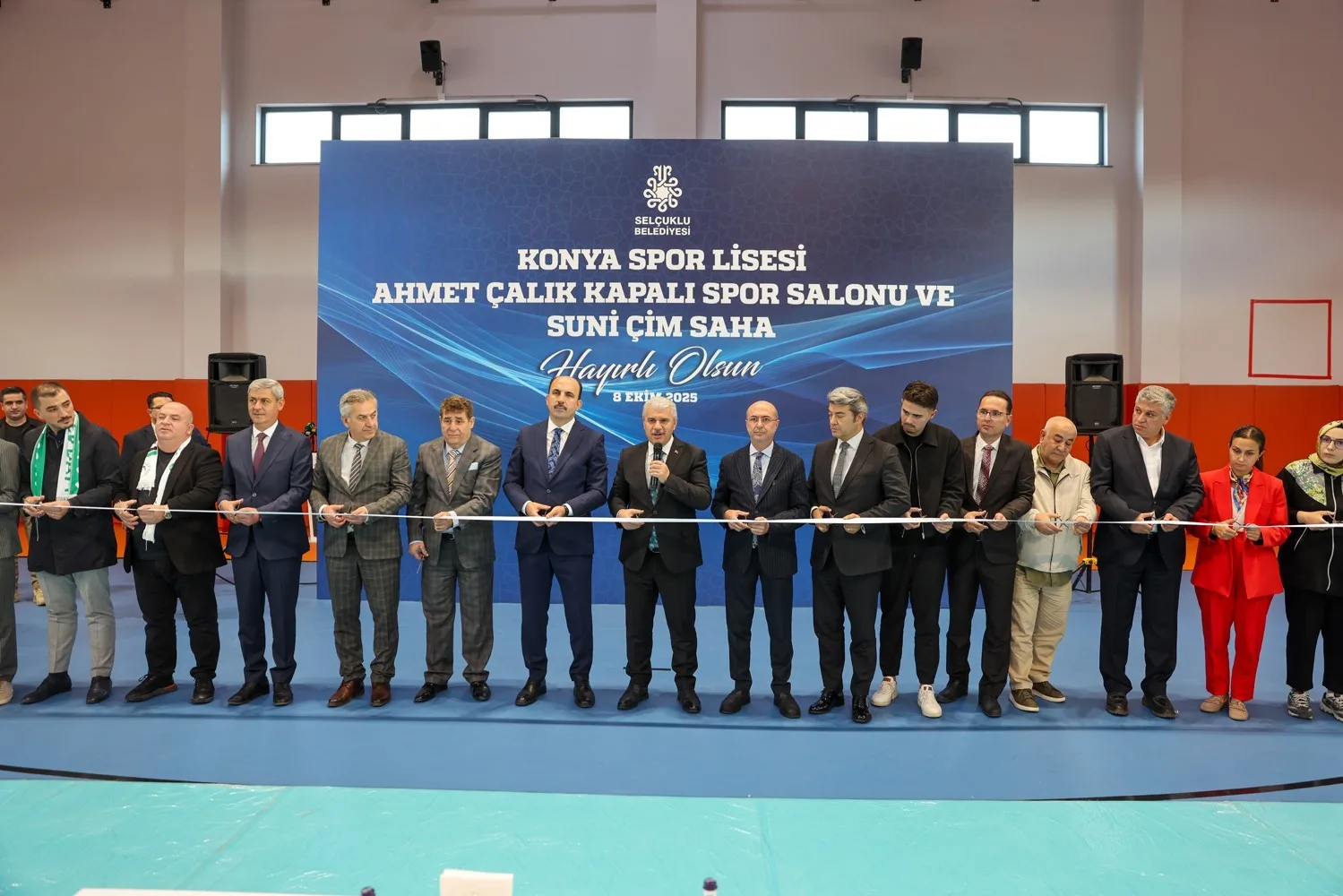 Konya’nın merkez Selçuklu İlçe Belediyesi tarafından Konya Spor Lisesi’ne kazandırılan