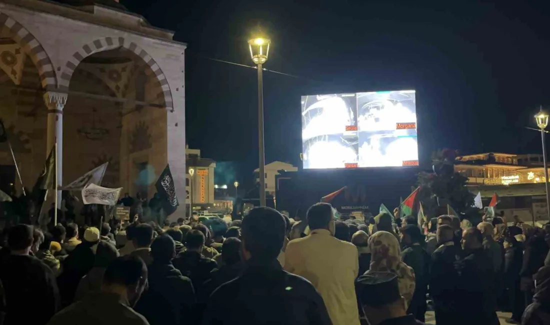 Konya’da İsrail’in Gazze’ye insani yardım götüren Küresel Sumud Filosuna uluslararası