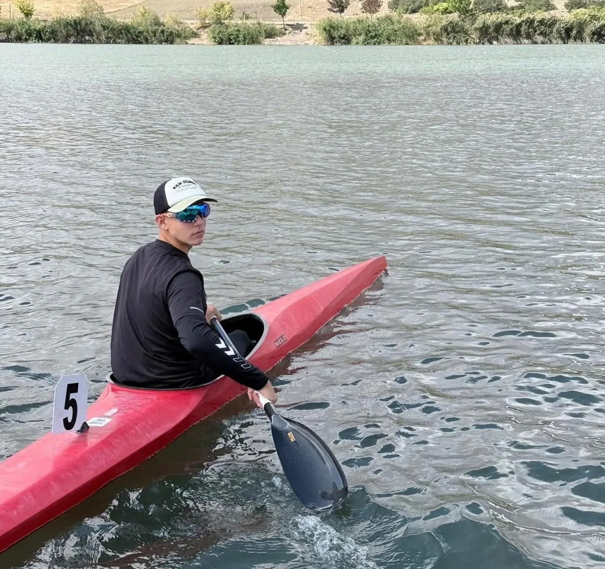 Muğla’nın Köyceğiz ilçesinden kano sporcusu Poyraz Yıldırım Milli Takım Gelişim