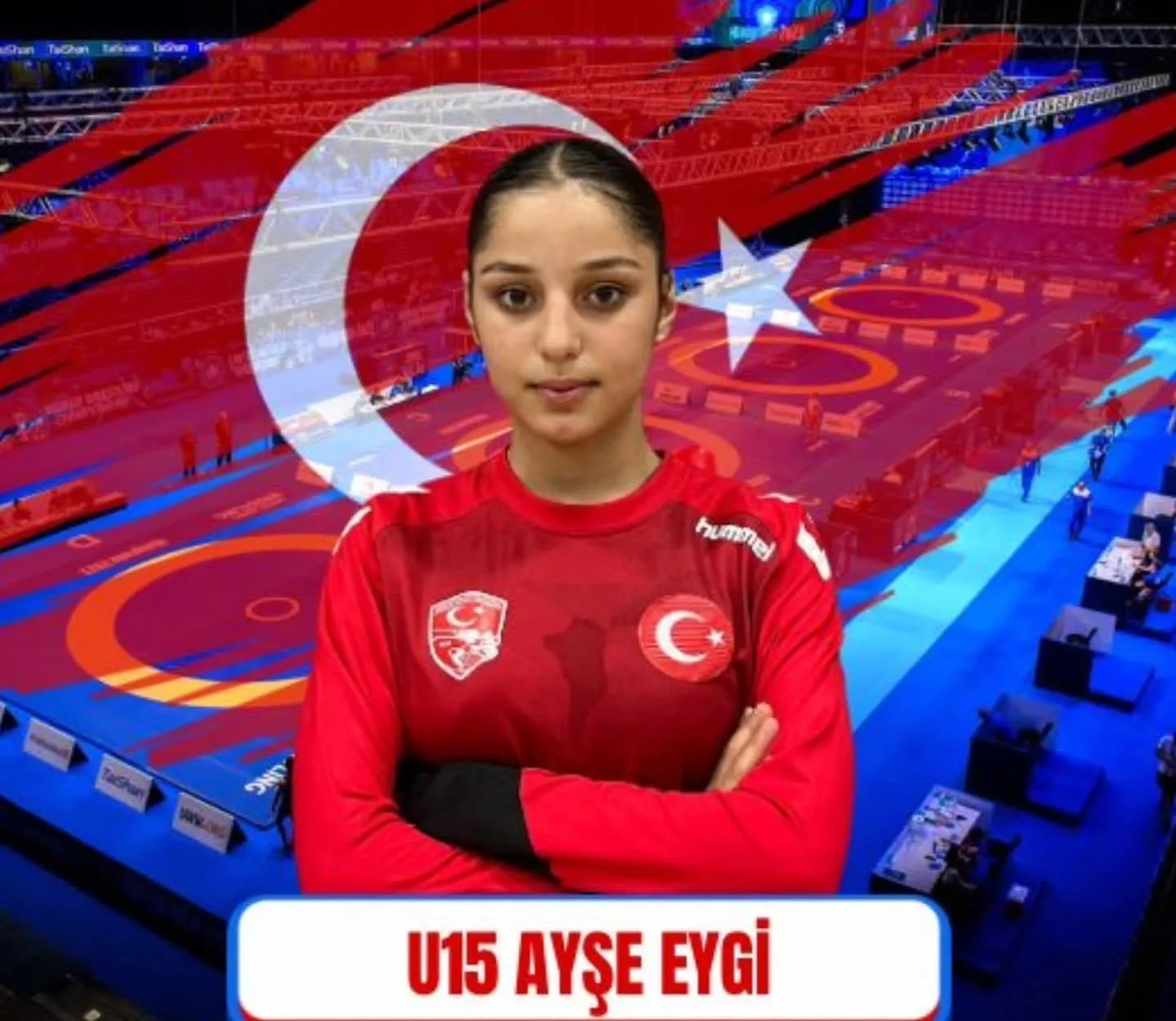 Muğla’nın Köyceğiz ilçesinde yetişen güreş sporcusu Ayşe Eygi U15 Balkan