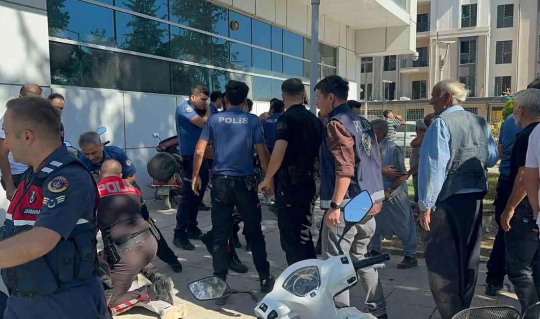 Adıyaman’da dün köyde başlayıp adliye önünde devam eden iki grup