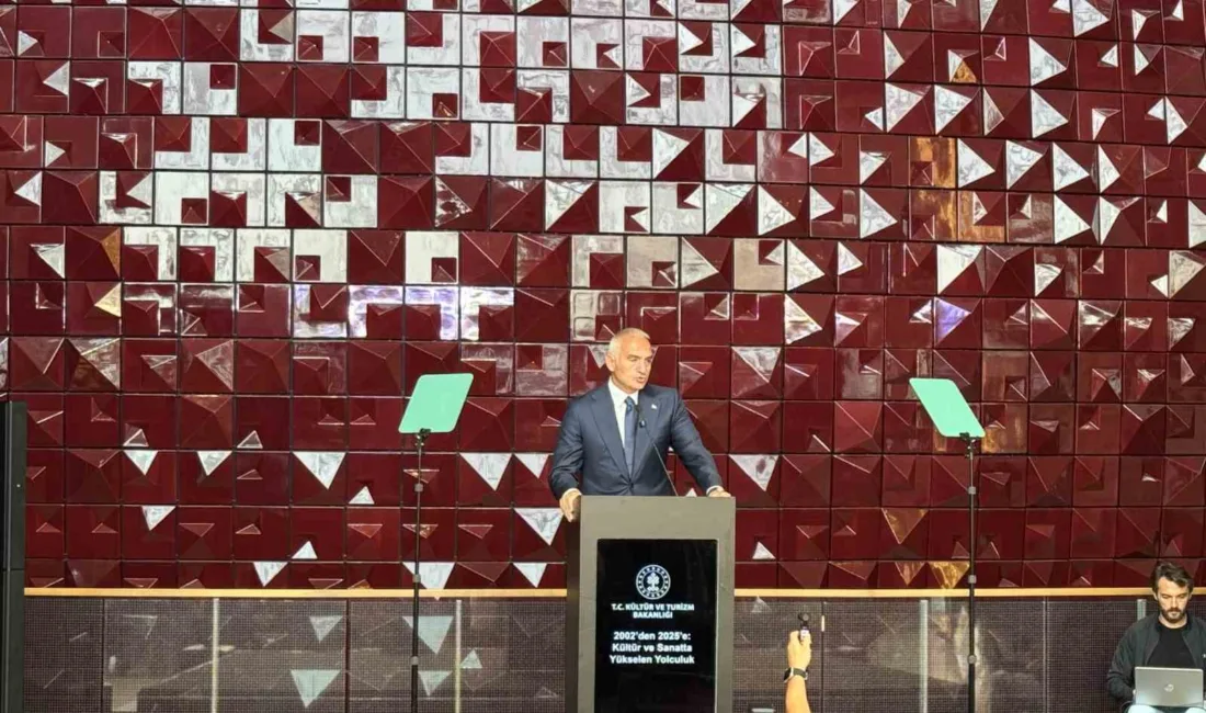 Kültür ve Turizm Bakanı Mehmet Nuri Ersoy, “Filistin için özel