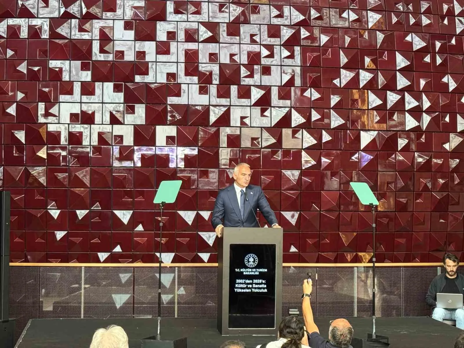 Kültür ve Turizm Bakanı Mehmet Nuri Ersoy, “Filistin için özel