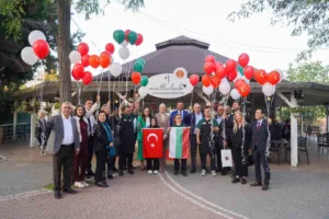 Bilecik ziyareti kapsamında belediye sosyal tesislerini gezerek bilgi alan Bulgaristan