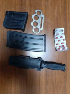 Konya’nın Kulu ilçesinde polis ekiplerinin düzenlediği uyuşturucu operasyonunda 4 kişi