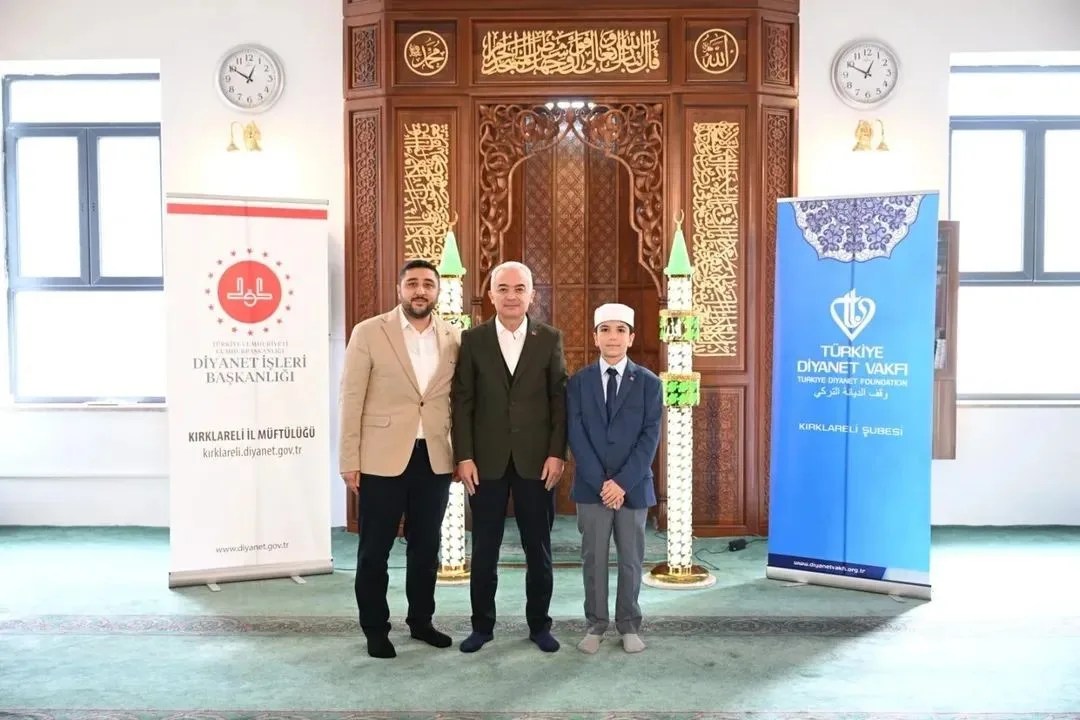 Kur’an Kursları Arası Hafızlık Yarışması Türkiye Finali, Kırklareli’nde yapıldı. Diyanet