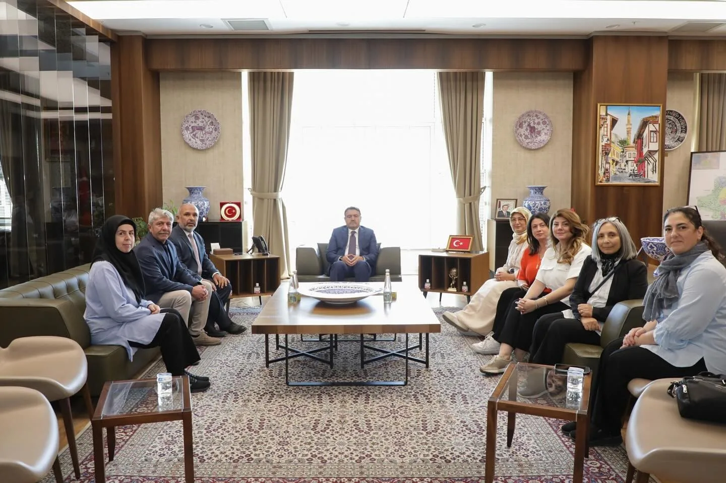 Kütahya Valisi Musa Işın, Kültür ve Turizm İl Müdürü Zekeriya