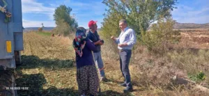 Kütahya İl Tarım ve Orman Müdürlüğü teknik personeli tarafından arazi