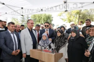 Kütahya Valisi Musa Işın’ın katılımıyla Yoncalı Dübecik Hamamı’nın temel atma
