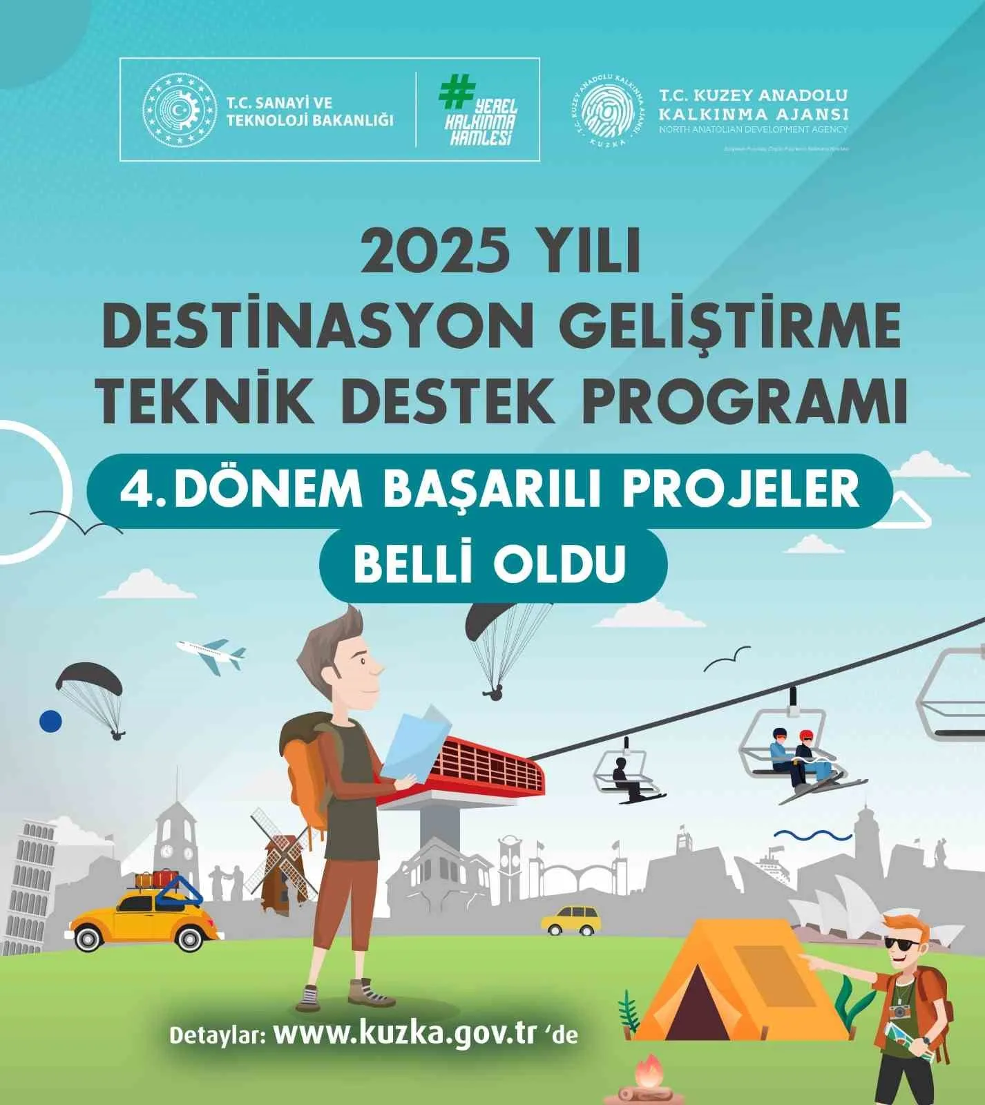 Kuzey Anadolu Kalkınma Ajansı 2025 Yılı Destinasyon Geliştirme Teknik Destek
