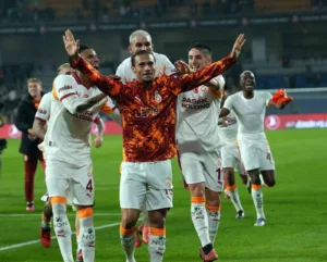 Galatasaray’ın Alman futbolcusu Leroy Sane, Başakşehir maçında attığı 2 golle
