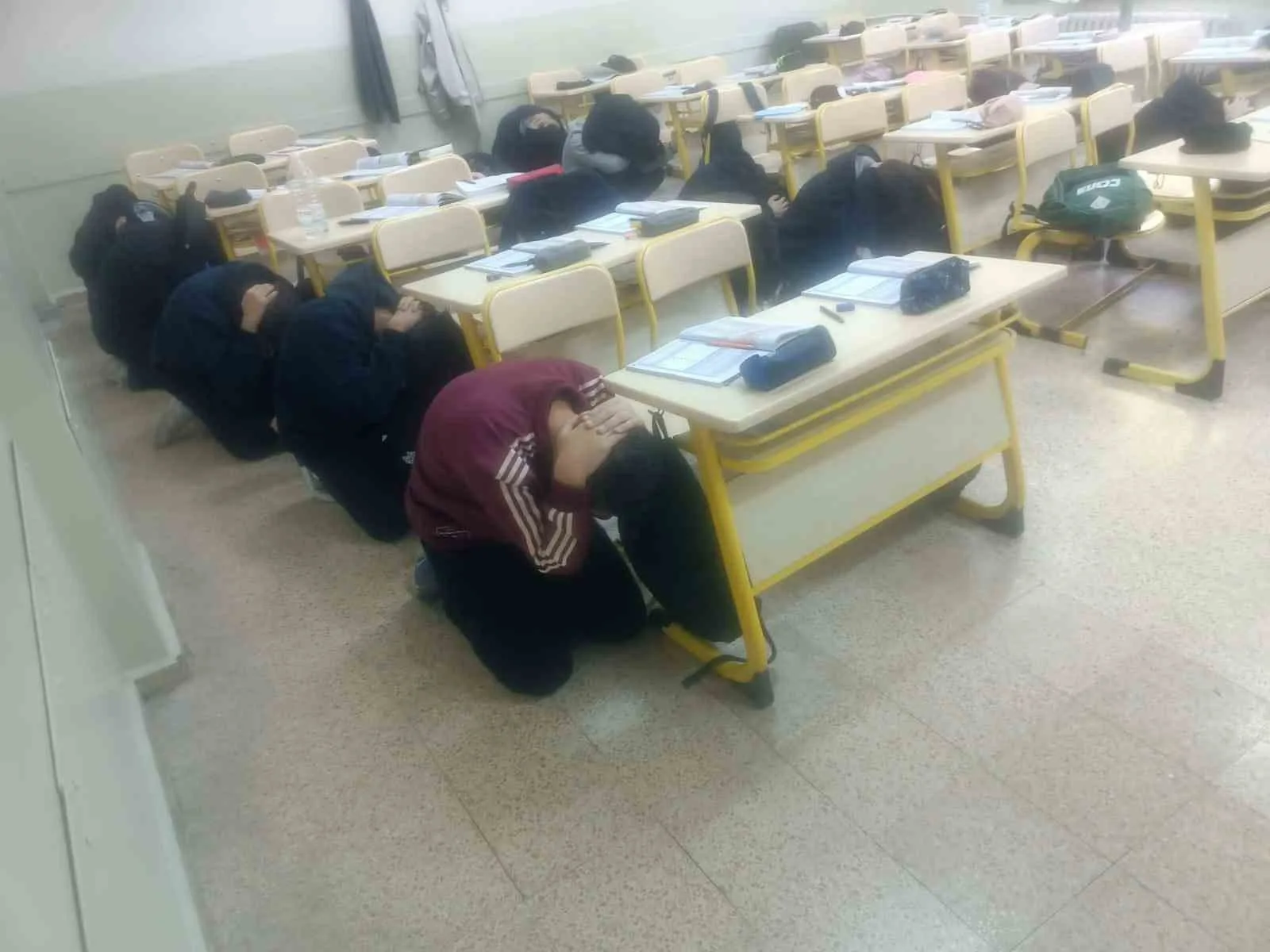 Aydın Sosyal Bilimler Lisesi öğrencileri, 23 Ekim Afet Risklerini Azaltma