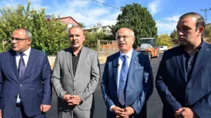 Malatya Büyükşehir Belediye Başkanı Sami Er, ilçe ziyaretleri kapsamında Arapgir
