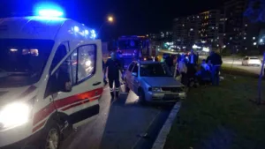 Malatya’da meydana gelen iki ayrı trafik kazasında 5 kişi yaralandı.