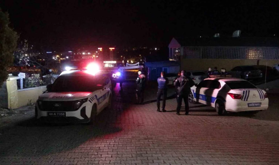Malatya’da bir düğün salonunda arkadaş grubu arasında çıkan silahlı kavgada