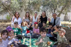 Manavgat Belediyesi Çolaklı Kreş ve Gündüz Bakımevi öğrencileri, düzenlenen “Zeytin