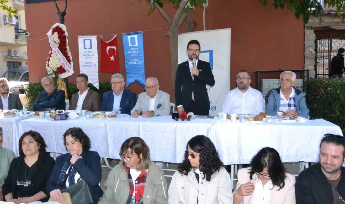 MANİSA (İHA) – Dünya Mimarlık Günü, Manisa’da çeşitli etkinliklerle kutlandı.