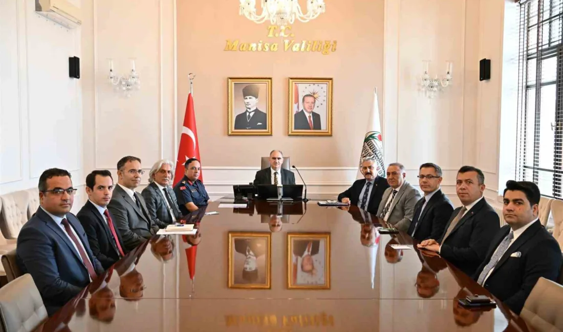 Manisa Valisi Vahdettin Özkan başkanlığında gerçekleştirilen toplantıda eylül ayında yaşanan