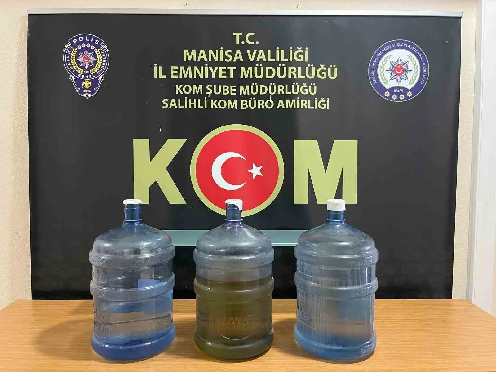 Manisa İl Emniyet Müdürlüğü Kaçakçılık ve Organize Suçlarla Mücadele Şube