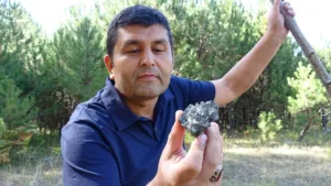 Karabük’ün Eskipazar ilçesinde mantar toplamak için ormana giden Şenol Diktepe,