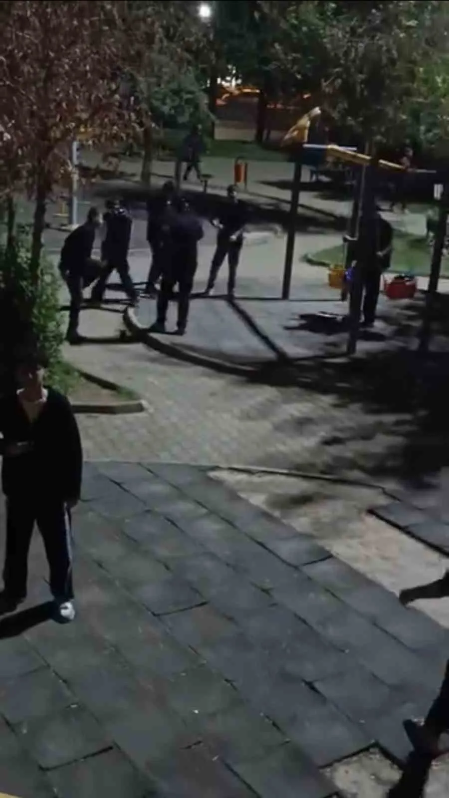 Mardin’in Kızıltepe ilçesi Tepebaşı Mahallesi’nde bulunan Mehmet Sincar Parkındaki çocuk