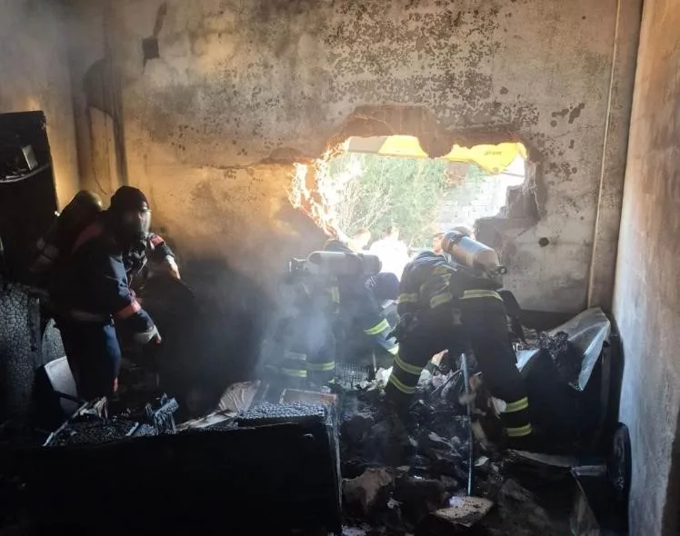 Mardin’de önceki gün evde çıkan yangında 5 yaşındaki çocuk da