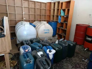 Van’ın İpekyolu ilçesinde jandarma ekiplerince yürütülen çalışmalar sonucunda bir markette
