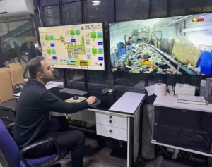 Melikgazi Belediyesi Geri Dönüşüm Tesisi’nde, günlük ilçe genelinde toplanan yaklaşık