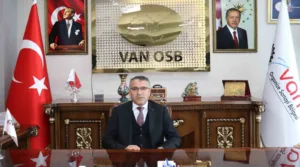Van Organize Sanayi Bölgesi (OSB) Yönetim Kurulu Başkanı Memet Aslan,
