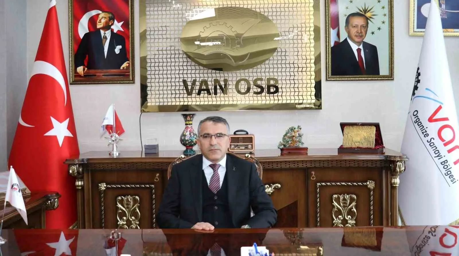 Van Organize Sanayi Bölgesi (OSB) Yönetim Kurulu Başkanı Memet Aslan,