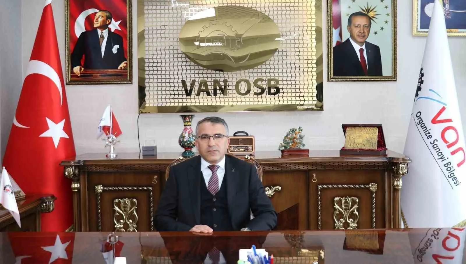 Van Organize Sanayi Bölgesi (OSB) Yönetim Kurulu Başkanı Memet Aslan,