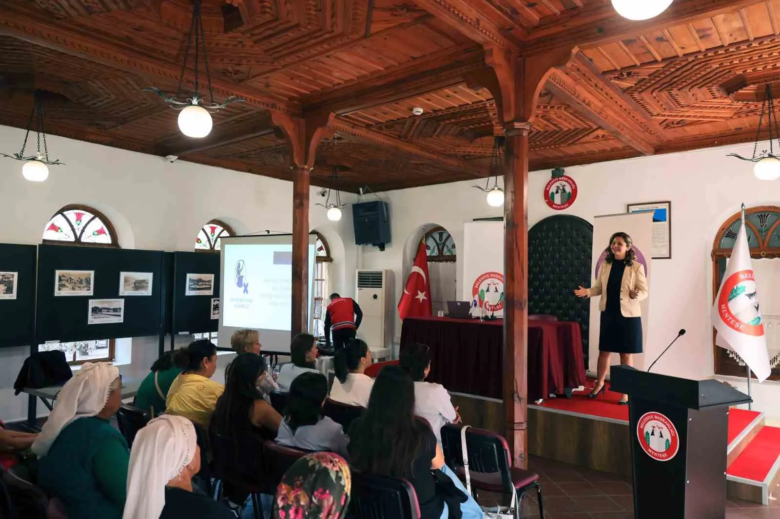 Menteşe Belediyesi ve Menteşe Kent Konseyi Kadın Meclisi iş birliğiyle,