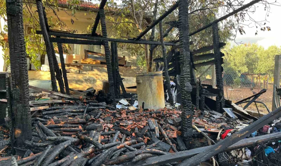 Muğla’nın Menteşe ilçesine bağlı Karşıyaka Mahallesi Düzeyn mevkiinde bir evin