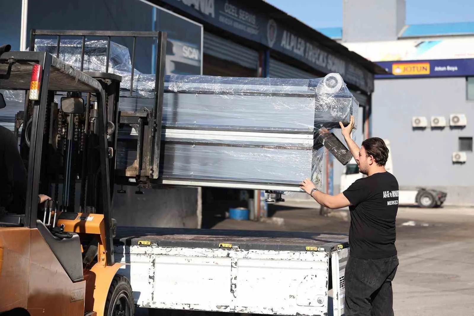 Ge merkezi tarafından üretilen mama üretim makineleri, kullanılmaya başlanacağı 29’uncu