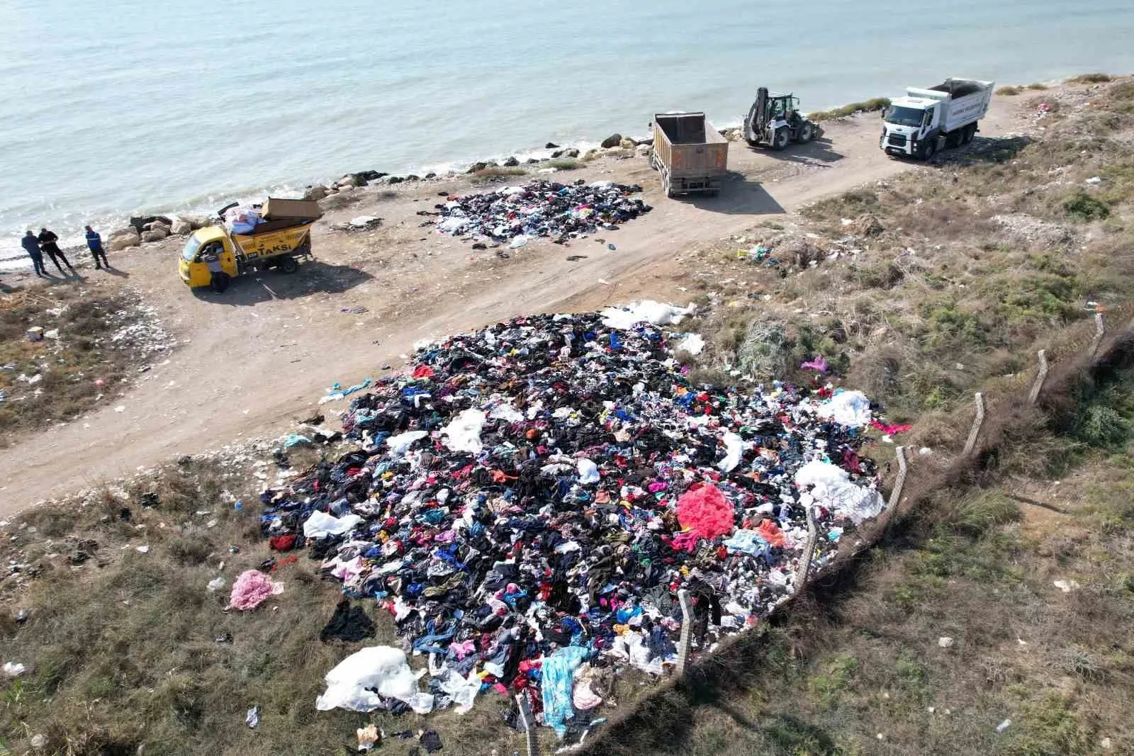 Mersin’in merkez Akdeniz ilçesi sahiline kimliği belirsiz kişi veya kişilerce