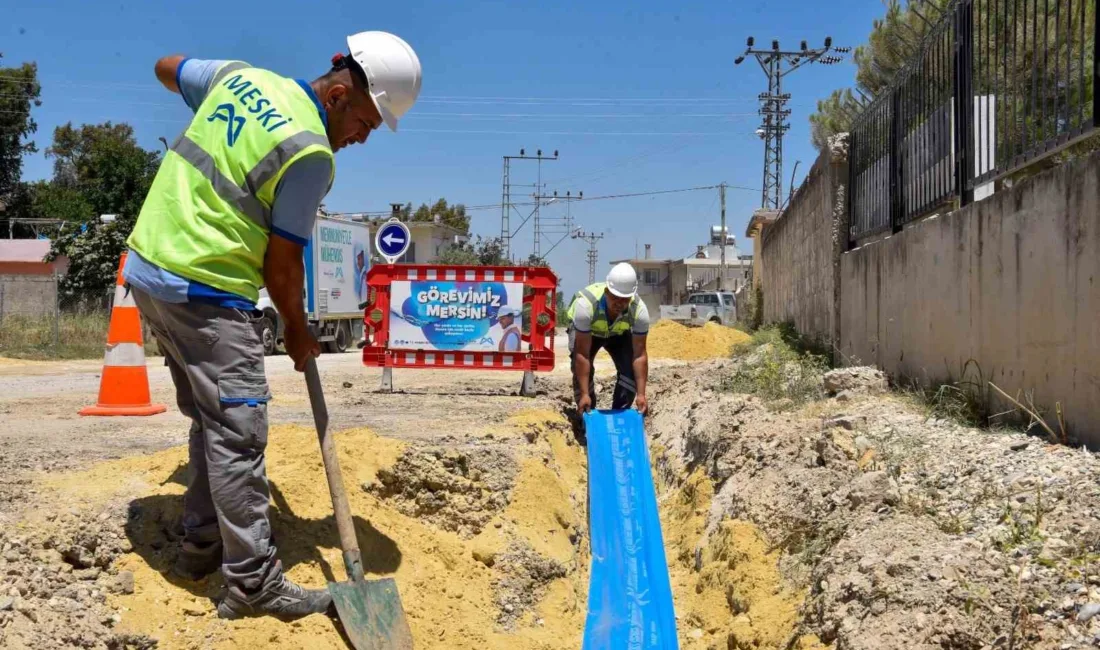 Tarsus’un Baltalı Mahallesi’nde artan su ihtiyacına çözüm üreten Mersin Su