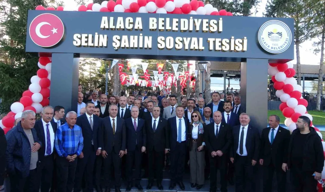 MHP Genel Başkan Yardımcısı Sadir Durmaz, Çorum’un Alaca ilçesinde düzenlenen