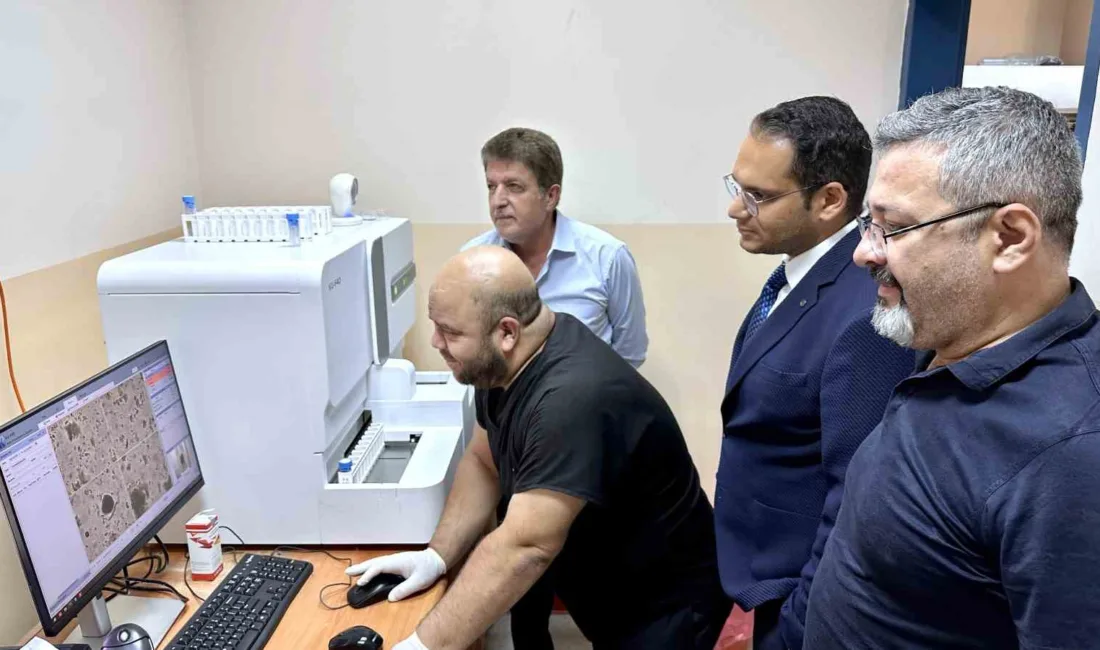 Mardin’in Midyat İlçe Devlet Hastanesi mikrobiyoloji laboratuvarına kazandırılan tam otomatik