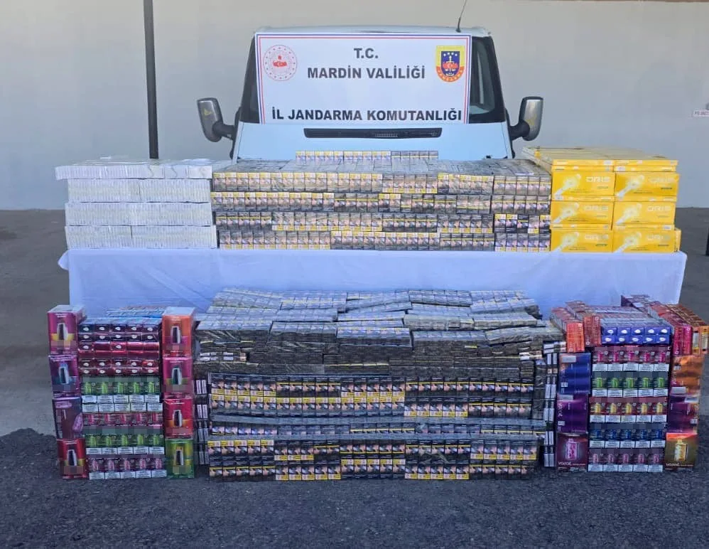 Mardin’in Midyat ilçesinde, jandarma ekiplerince düzenlenen operasyonda zula haline getirilmiş