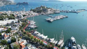 Muğla’nın Bodrum ilçesinde kapılarını açan, Bodrum Boat Show 5 metrelik