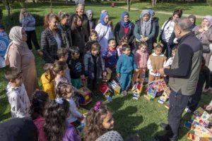 Bolu’da anaokulu öğrencileri, doğa sevgisini pekiştirmek ve çevre bilincini geliştirmek