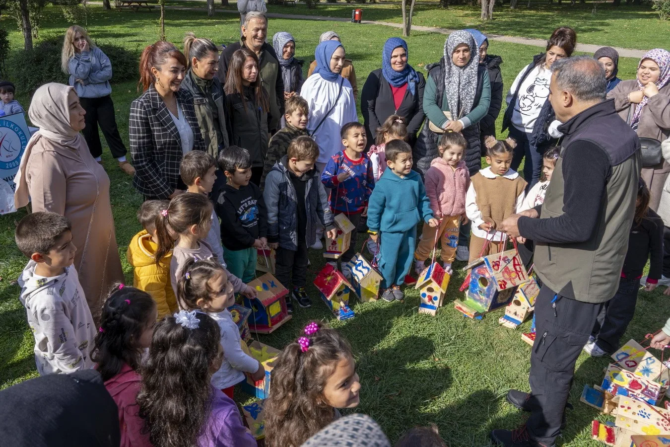 Bolu’da anaokulu öğrencileri, doğa sevgisini pekiştirmek ve çevre bilincini geliştirmek