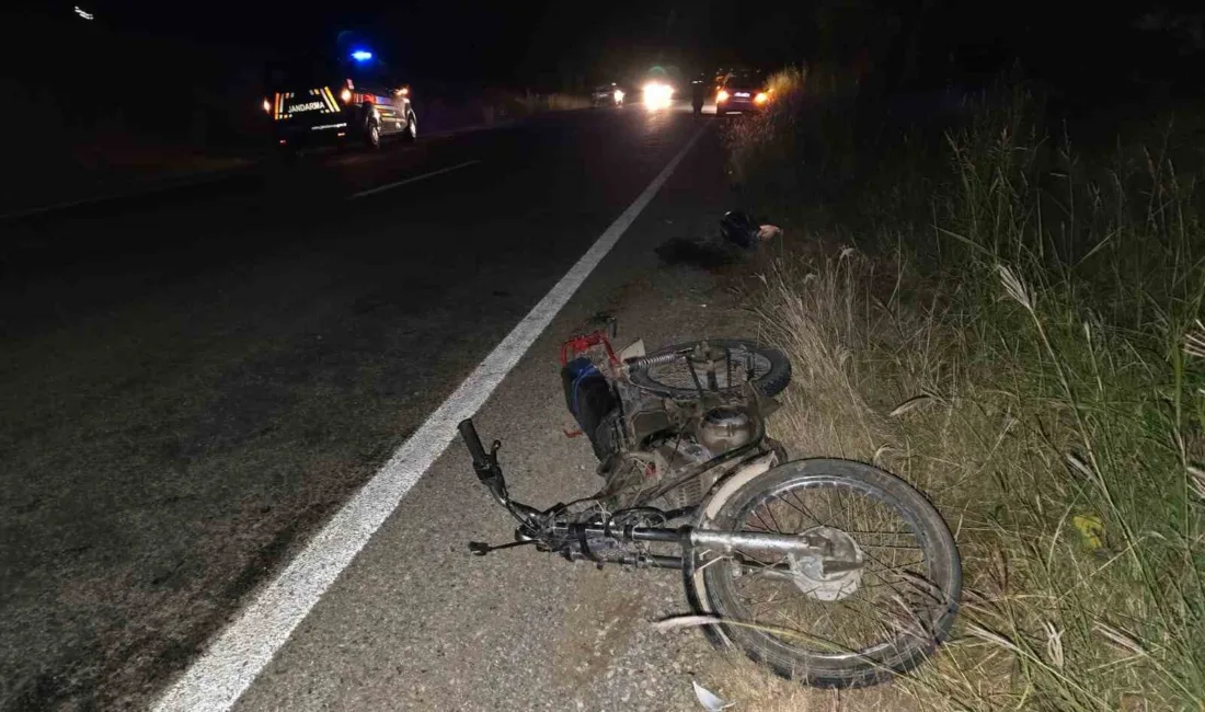 Kahramanmaraş’ın Nurhak ilçesinde iki motosikletin çarpışması sonucu meydana gelen kazada