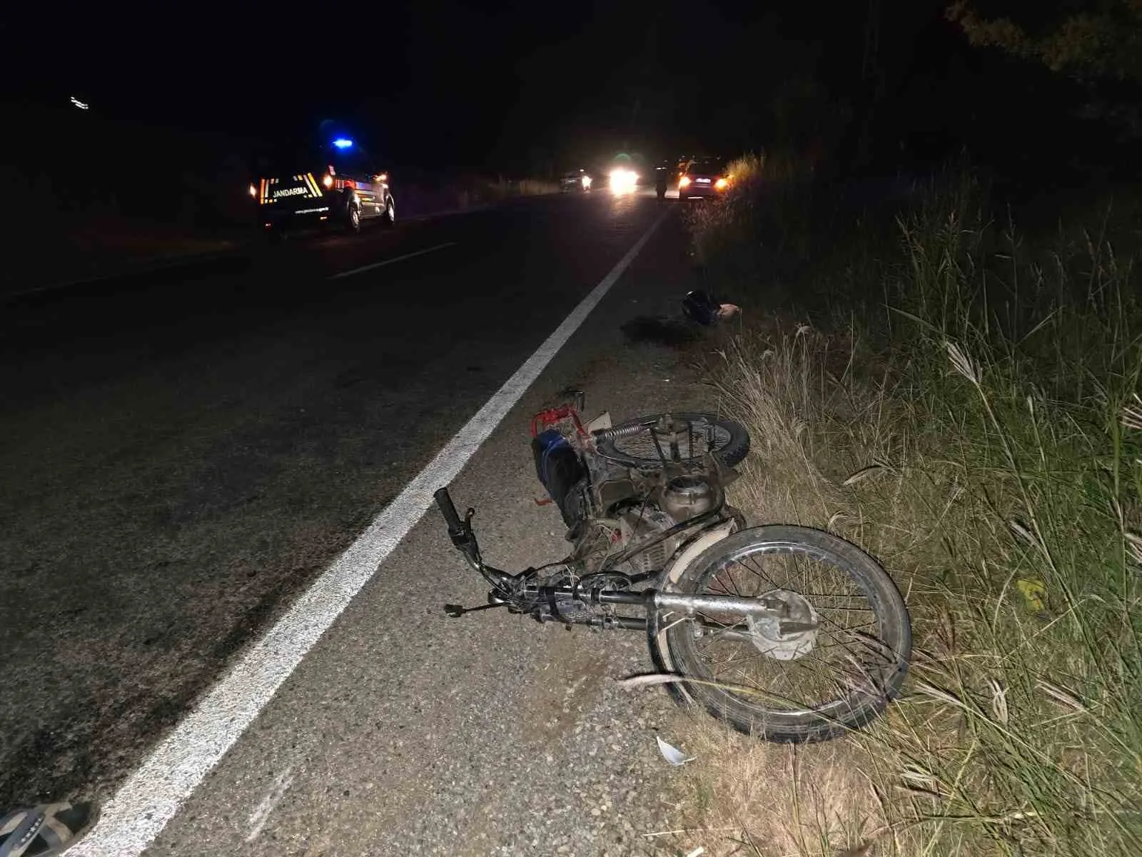 Kahramanmaraş’ın Nurhak ilçesinde iki motosikletin çarpışması sonucu meydana gelen kazada