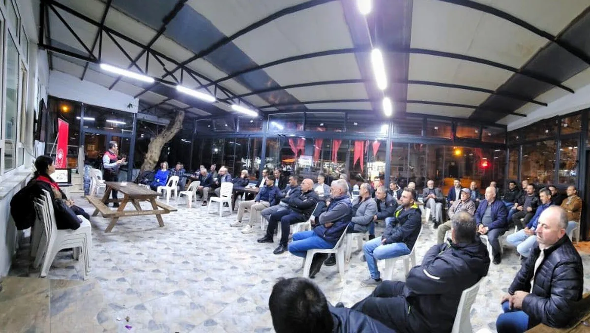 Mudanya’nın Kaymakoba Mahallesinde gerçekleşen zeytin ve incir üretiminde doğru tarım