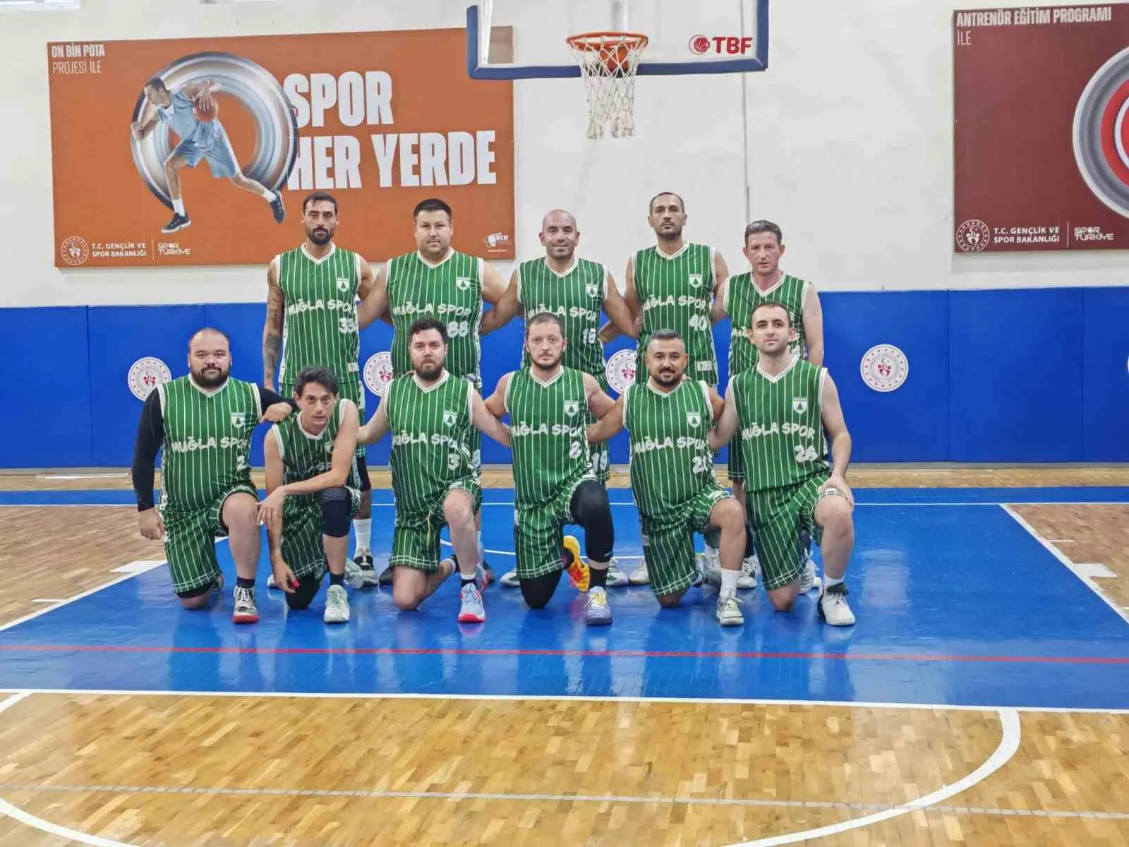 Muğlaspor’un 30 yıl sonra yeniden kurulan Büyük Erkekler Basketbol Takımı