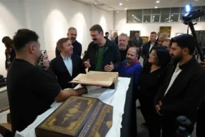 Erzincan’da Kabe örtüleri, Sakal-ı Şerif, Kadem-i Şerif gibi kutsal emanetlerin