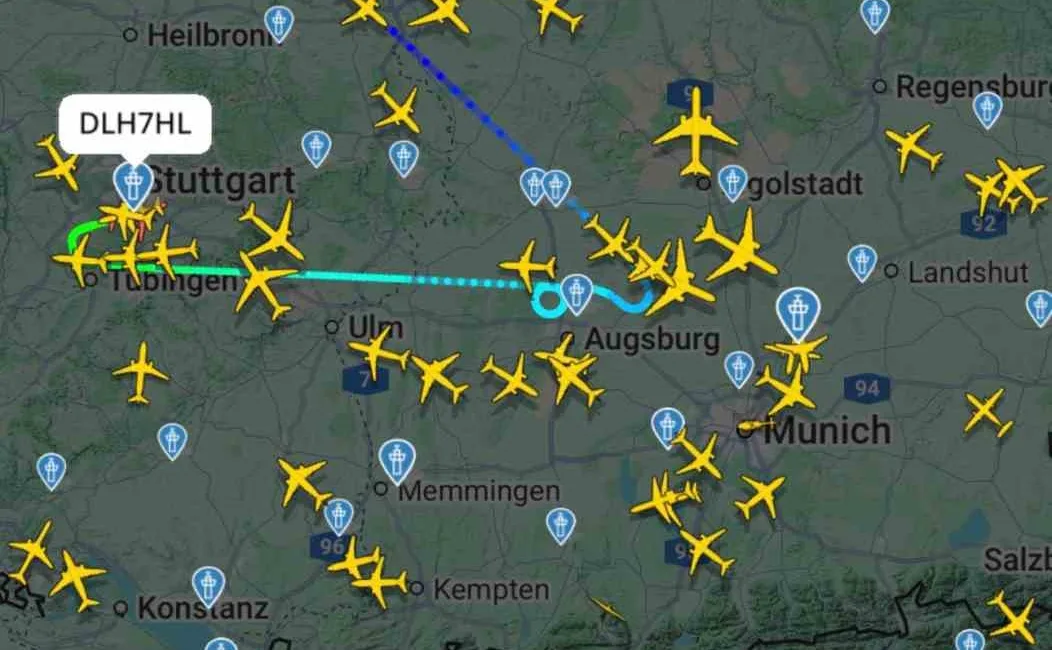 Almanya’daki Münih Havalimanı bu akşam yeniden dron tespit edilmesi nedeniyle