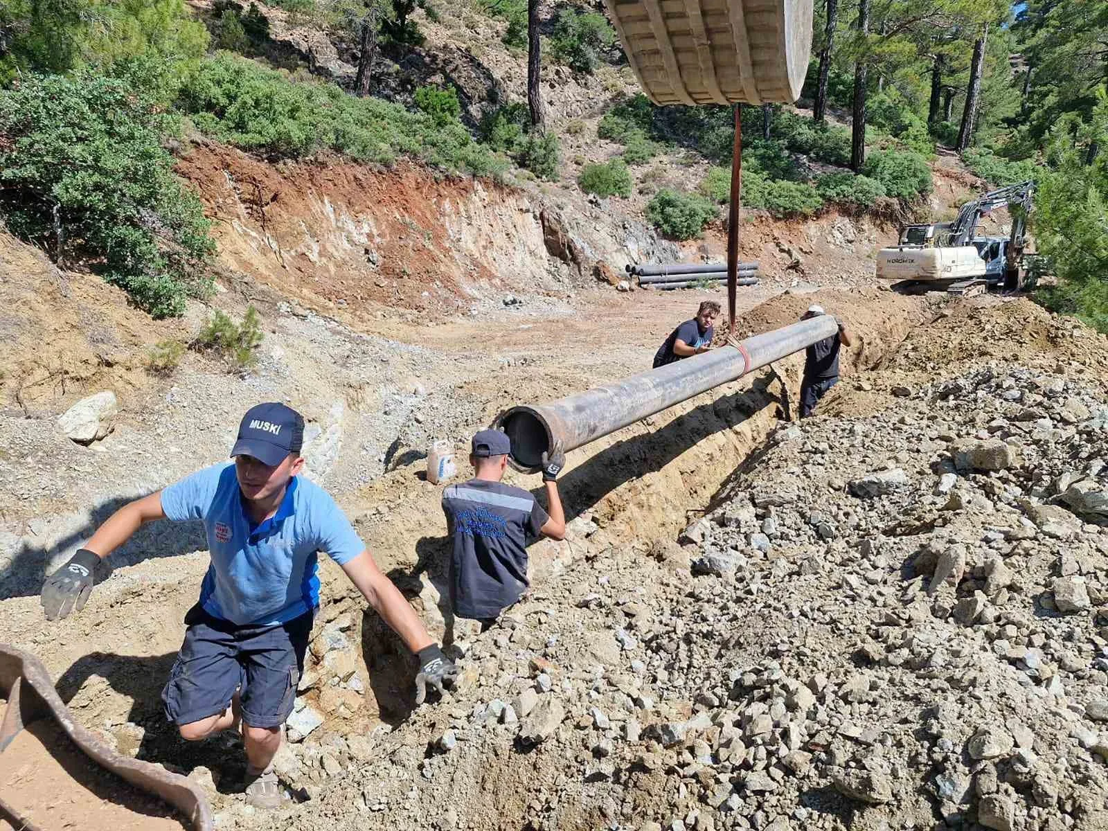 MUSKİ Genel Müdürlüğü, Bodrum ilçesinde arıza kaynaklı su kesintilerinin önüne