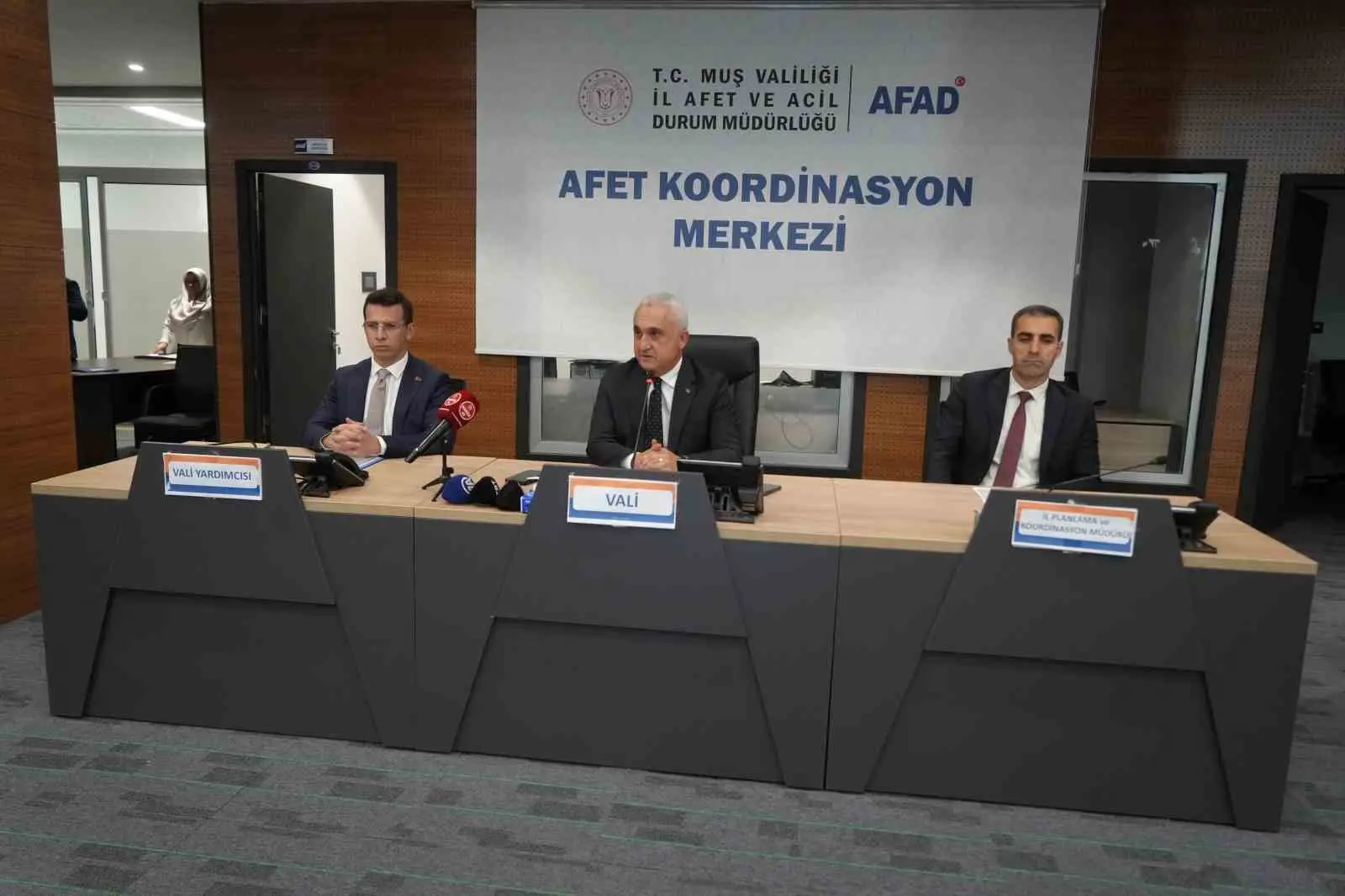 Muş Valisi Avni Çakır, ilde 2025 yılı 3. dönem itibarıyla